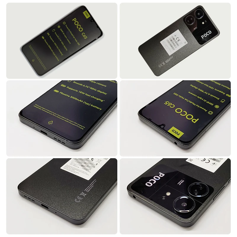 Global Version POCO C65 NFC 6GB+128GB/8GB+256GB MediaTek Helio G85 6.74" 90Hz Display 50MP Triple Camera 5000mAh Battery