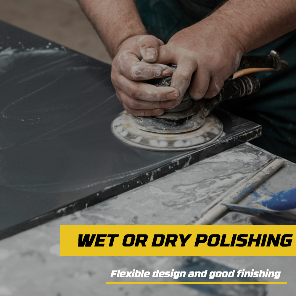 100mm 4 inch copper bond diamond 3 step polishing pads Premium Diamond Granite Polishing Tool Marble Concrete Grinding