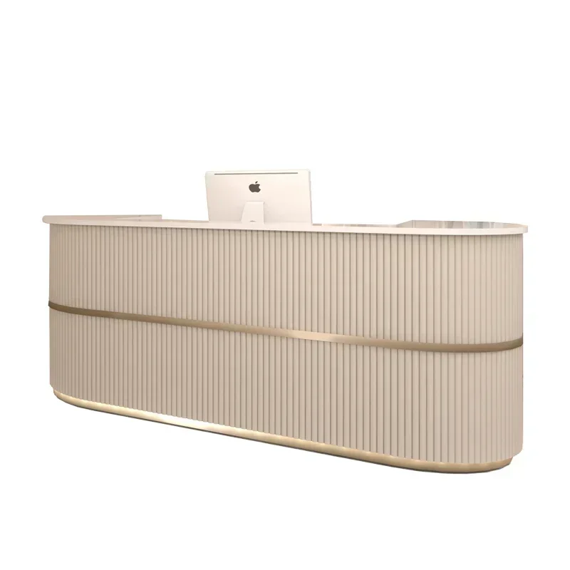 Luxury Reception Desks Study Shop Salon Executive Wooden Office Checkout Reception Desks Front Mesa De Escritorio Furniture
