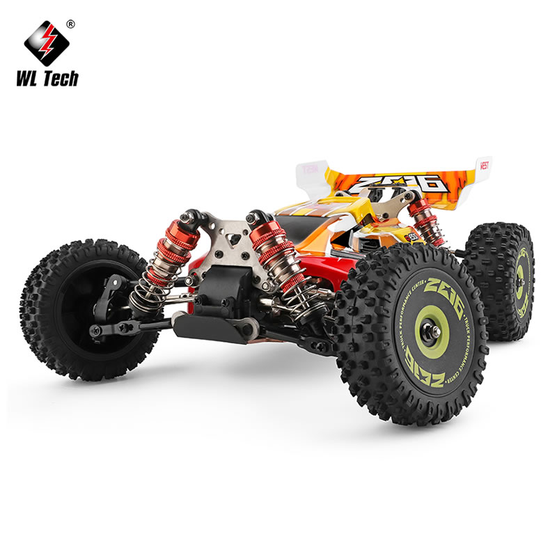 WLtoys 144010 V8 1:14 4WD 75Km/H リモートコントロールドリフト RC レーシングカー高速ブラシレスモーターオフロード車おもちゃキッズギフト