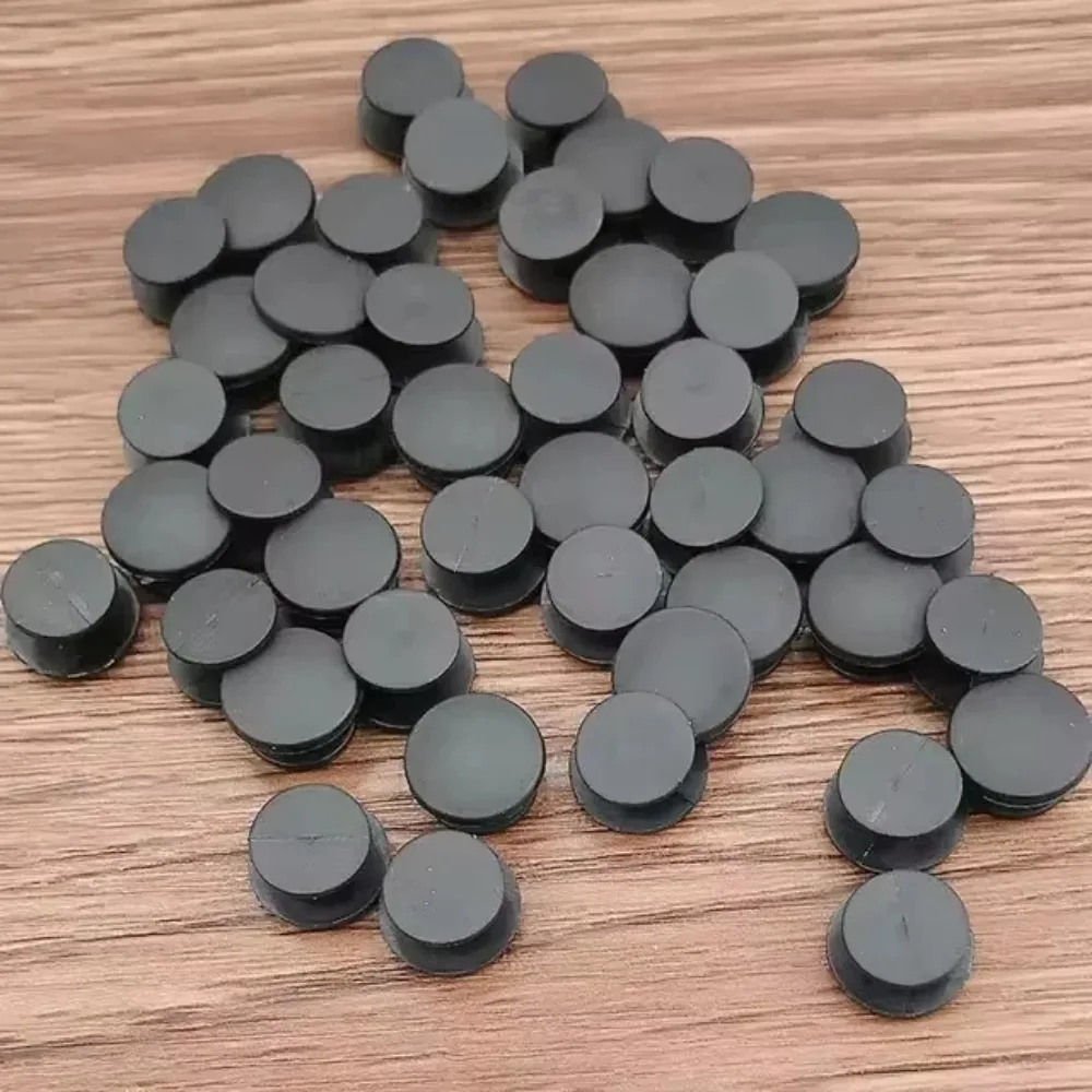 100Pcs Round Buckle Plastic Button Set For Hole Shoes, Garden Shoe Charms, Universal Fit Diy Croc Fastener Accessories