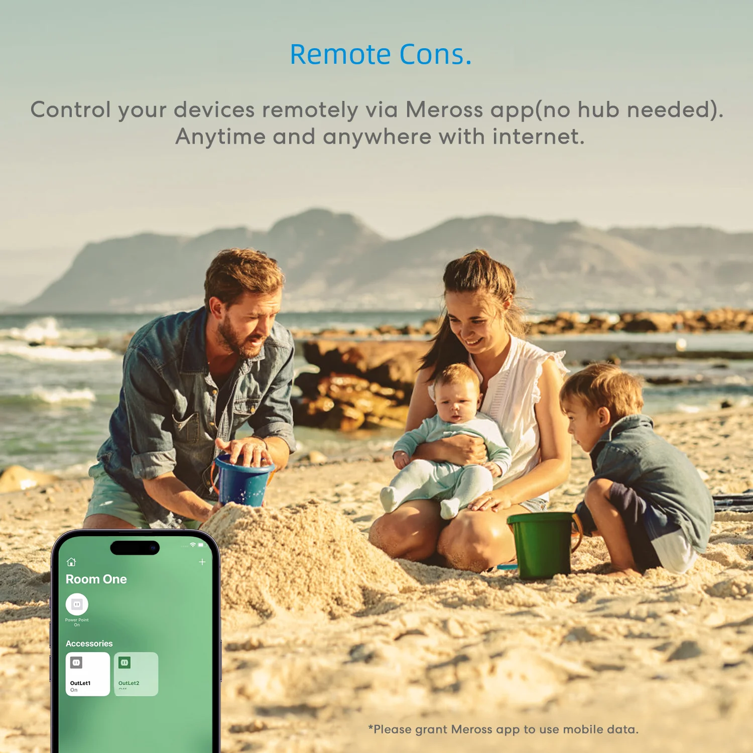 Meross-enchufe inteligente HomeKit con WiFi, enchufe de doble salida, enchufe inteligente de la UE, Control remoto por voz, compatible con Alexa, Google Home, SmartThings