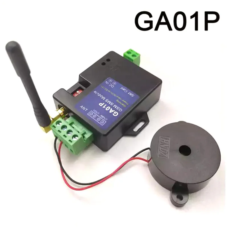 GA01P Zuinig Gsm Power Off Stroomuitval Alarm Met Enkele Input Mini Gsm Alarm Doos