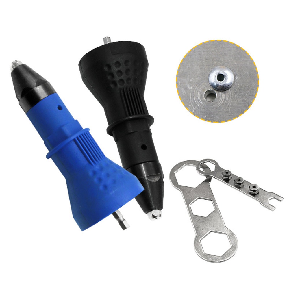 Pistola de porca de rebite elétrica ferramenta de rebitagem sem fio adaptador de broca de inserção ferramenta de porca adaptador de broca de rebitagem