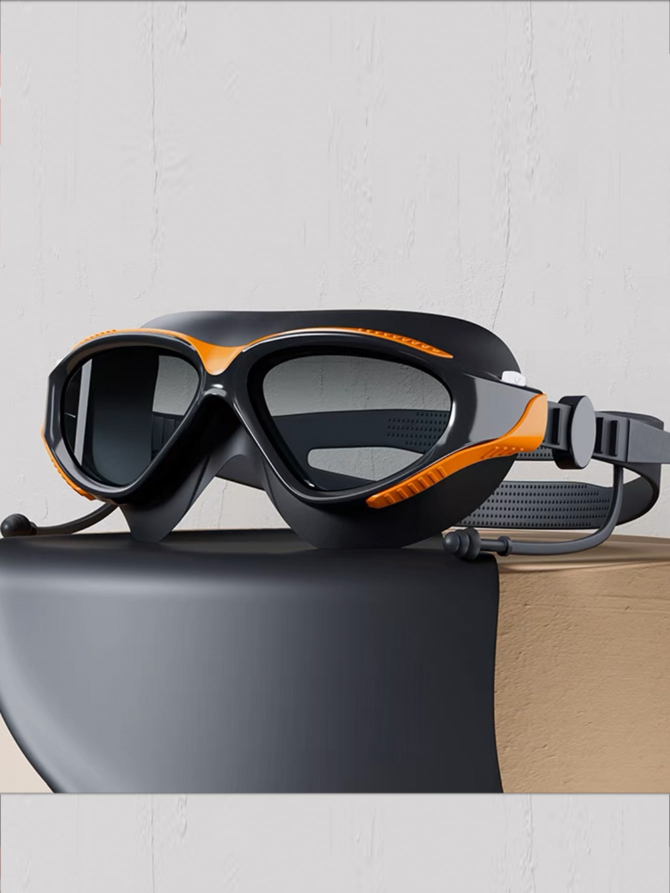 Seasprint-gafas de natación profesionales para hombre y mujer, lentes de protección UV antiniebla, impermeables, ajustables, de silicona