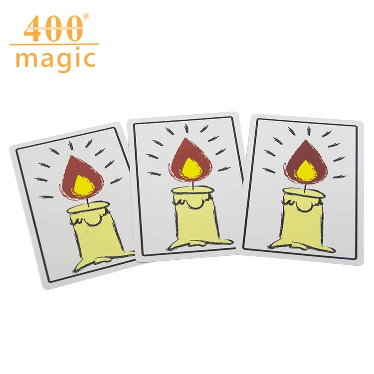 1 Set Relighting Candles Magic Cards Magic Tricks Magic Props Amazing New Magic Toy Funny Toys