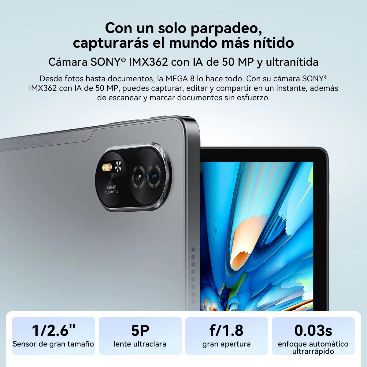 【Wereldpremière】Blackview MEGA 8 Tablet 13 inch FHD+ 90Hz Scherm 11000mAh AI Android 15 50Mp Camera 4 BOX Luidsprekers 4G Pad PC