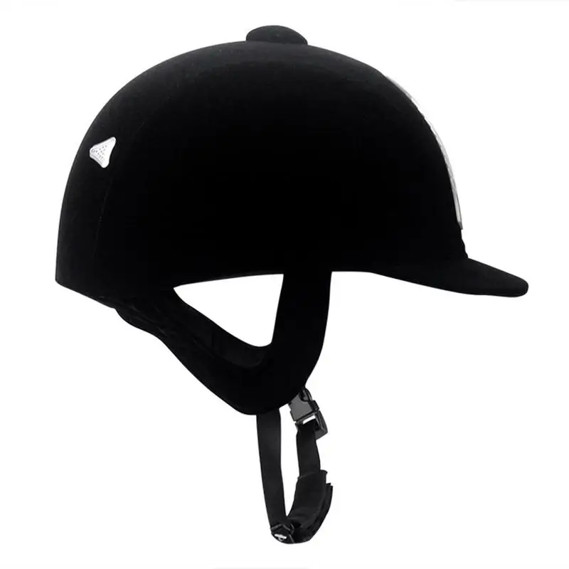 Reithelm, atmungsaktiv, langlebig, ABS, Sicherheit, halbe Abdeckung, Reiterhelme für Männer, Frauen, Kinder, 52–62 cm