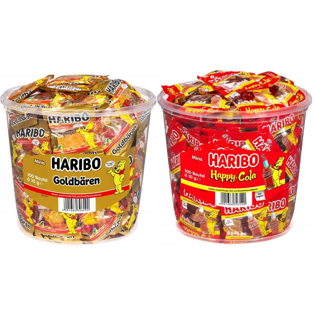Goldbaren Happy Cola mini 200sztx10g 2kg - Gels Haribo