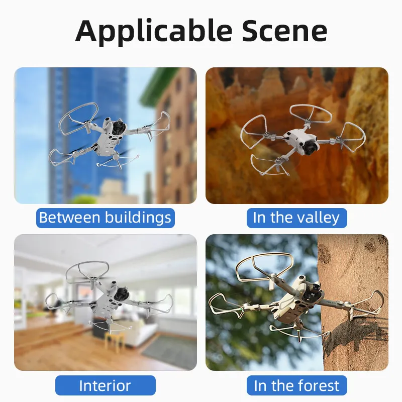 Защита пропеллера для DJI Mini 4, реквизит, защита крыла, вентилятор, бампер, клетка, чехол для Mini 4 Pro, аксессуары для дронов