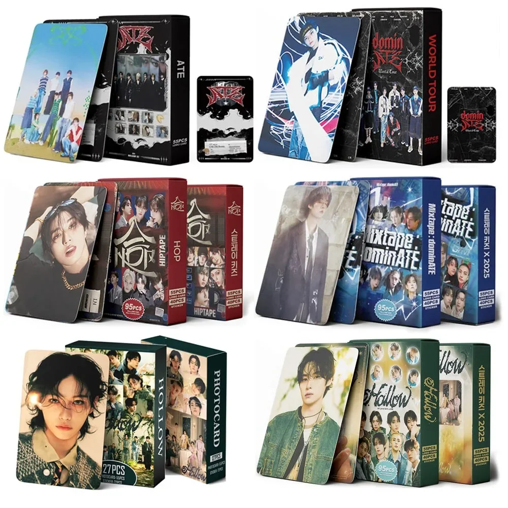 New 55Pcs/Set Kpop Idol Boy New Album Group Star High Quality Photocards Fans Collection Cards Gift
