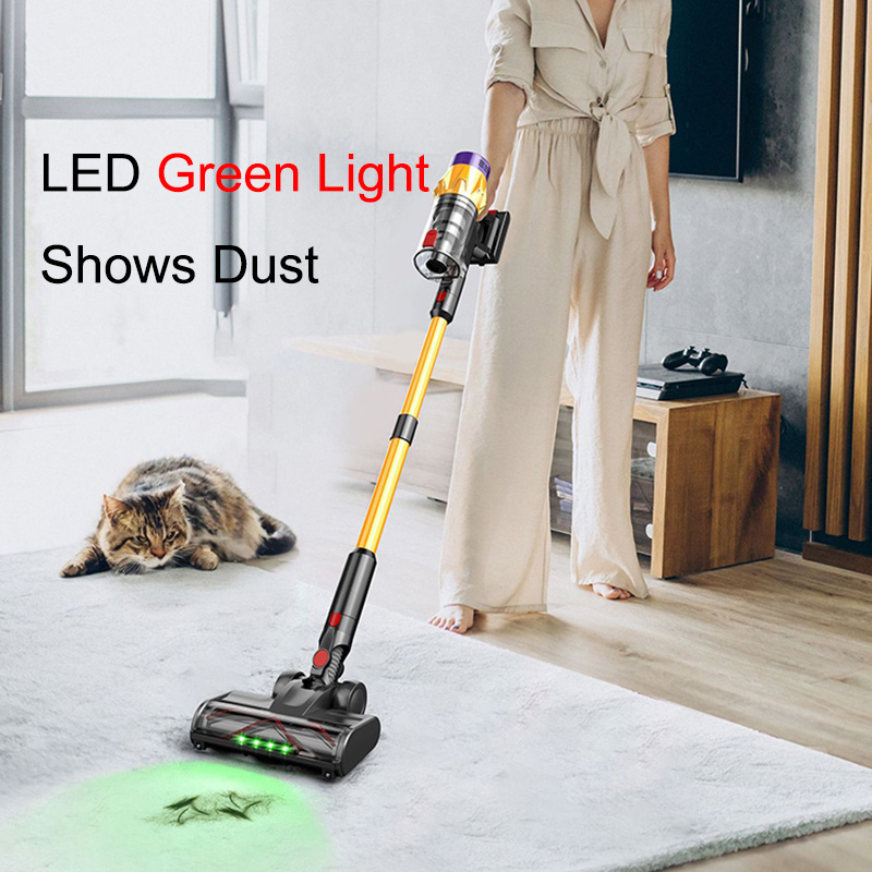 550W 45000Pa Wireless Vacuum Cleaner Powerful Suction LED Touch Display Handheld Cordless Electric Broom For Home Car Cleaning