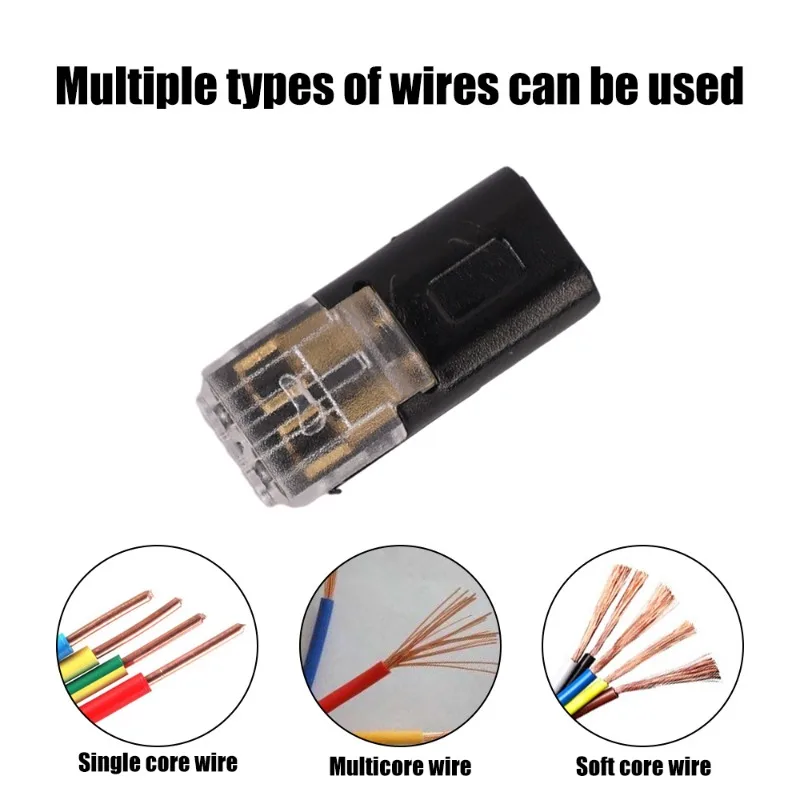 Conector de Cable de enchufe rápido para coche, enchufe de 2 pines, conector eléctrico impermeable para coche, Cable, conexión de Terminal de tira automotriz