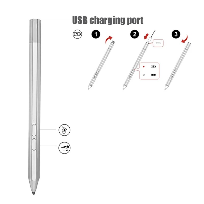 B-M Precision Pen 2 For Lenovo Precision  2 (2023) For Lenovo Tab P11 (Gen 2), Tab P11 Pro Gen 2  , Tab P12 Pro