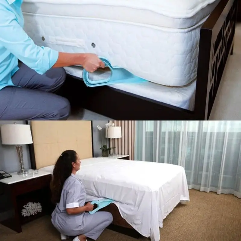 เครื่องยกที่นอน2ชิ้นตามหลักสรีรศาสตร์เบาะเสริมแรงยก matras kasur ช่วยบรรเทาอาการปวดหลังเตียงเคลื่อนไหวได้