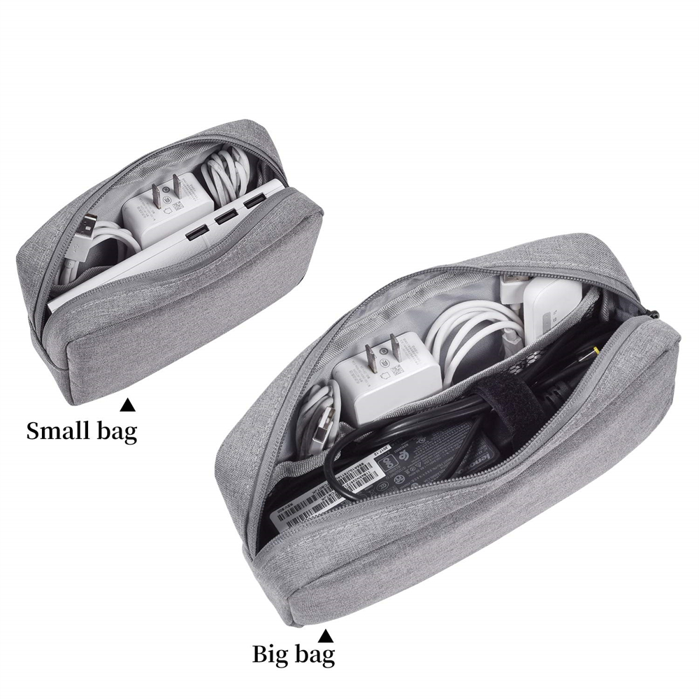 1 Stück Aufbewahrungstasche, Kabel-Organizer, tragbare digitale Aufbewahrungstasche für Uhr, Kabel, Powerbank, Ladegerät, Ladekabel, Maus