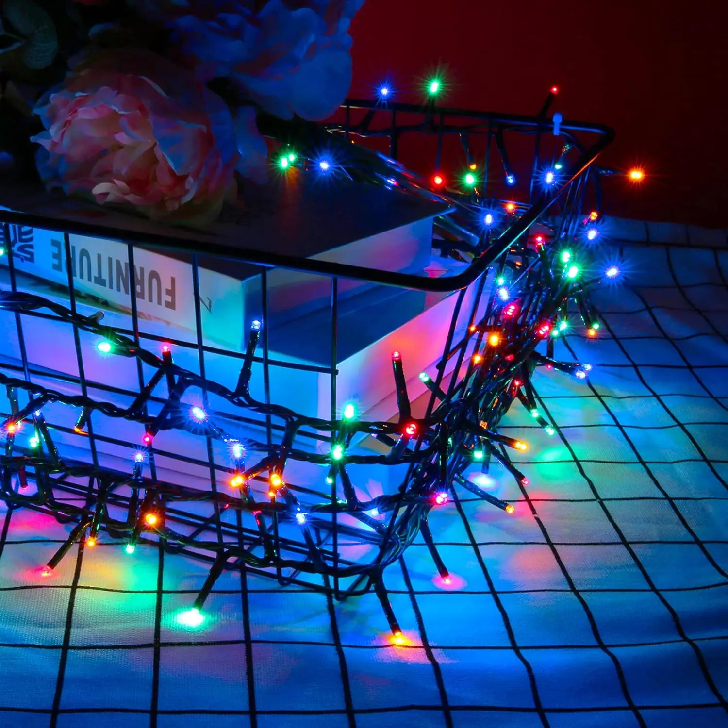 LED ソーラーストリングライト 太陽光発電クリスマス屋外ライト 防水星空クリスマスフェアリーライト フェスティバルパーティーの雰囲気用