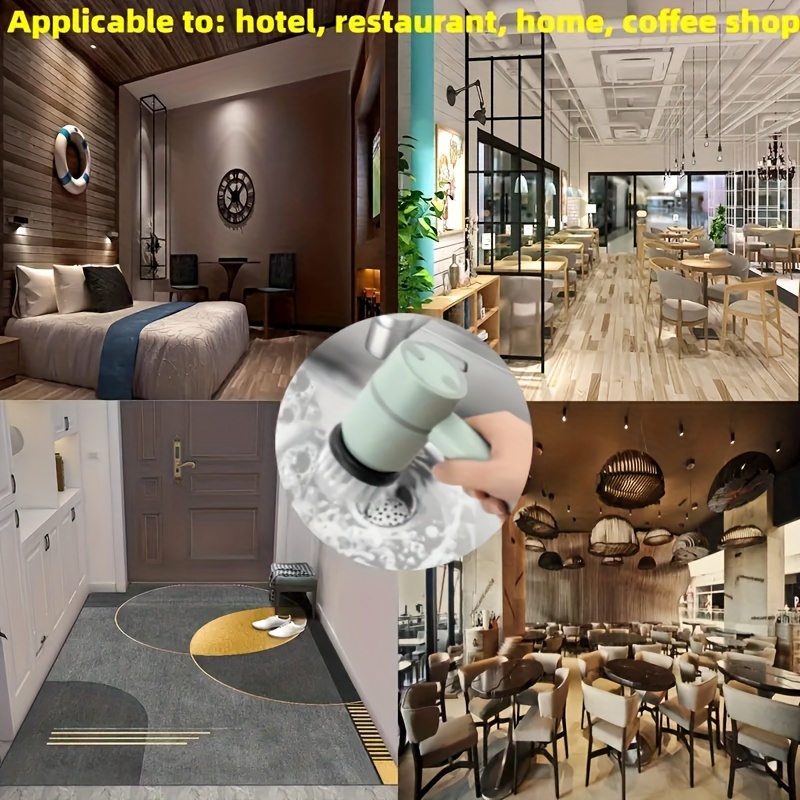 2/4/6Brush Electric Spin Scrubber, Rechargeable Cleaning Brush, Floors, Carpets, Bathrooms, Kitchens, Cordless Handheld Washer