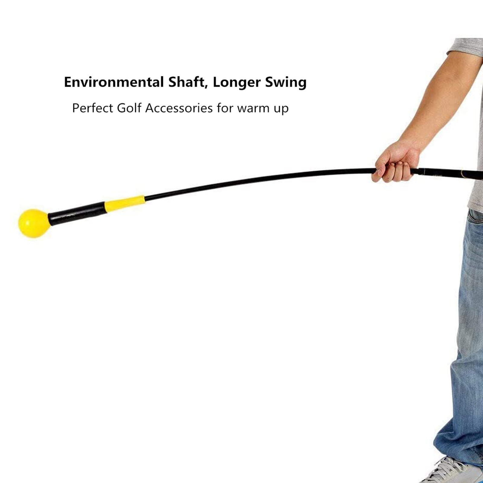 Golf Swing Trainings hilfe Golf Swing Übungs rute Golf Warm-up Stick Golf Zubehör Golf Trainer Hilfsmittel liefert 40/48 Zoll