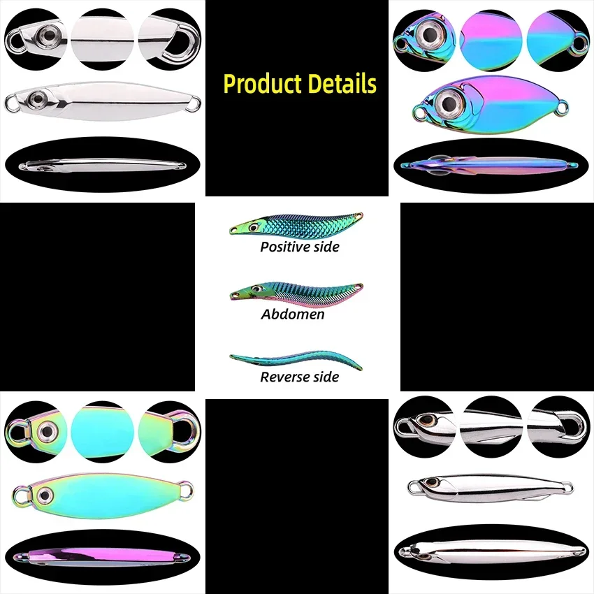 5 pçs/lote wobbler iscas 3g/10g/15g metal vib isca de pesca conjunto afundando metal duro vib mar iscas de pesca artificial isca de pesca