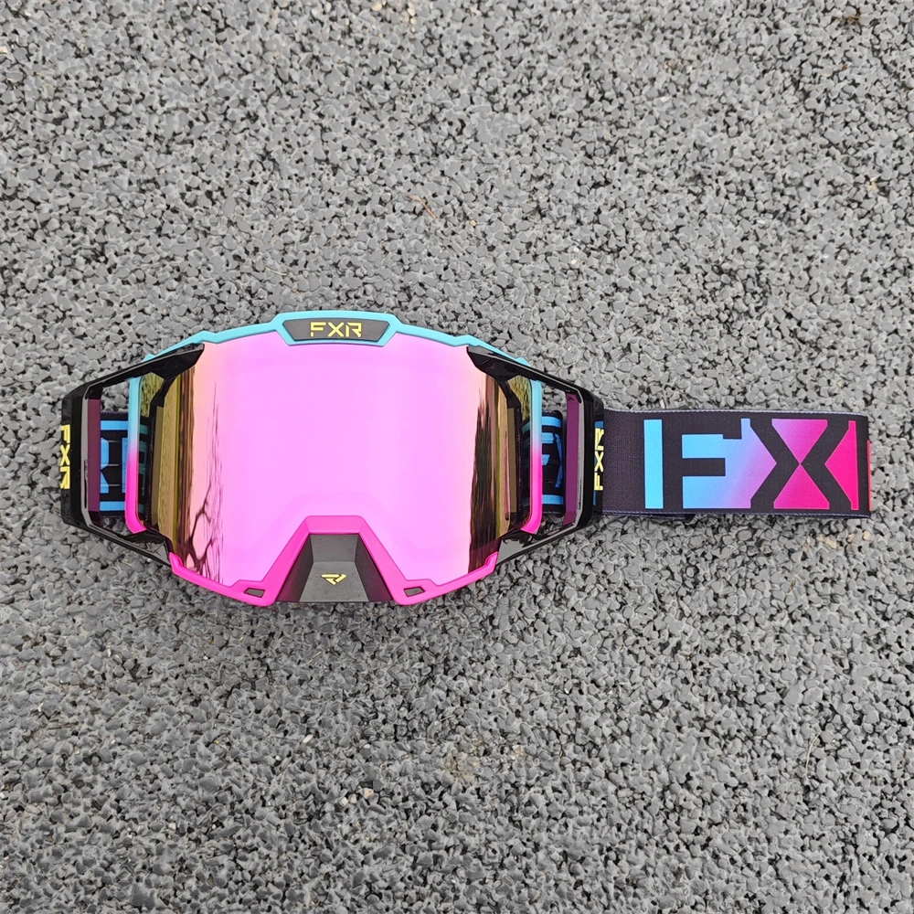 FXR แว่นตารถจักรยานยนต์แว่นตาวิบากแว่นกันแดดปิดถนนสําหรับผู้ชาย MTB ATV หน้ากากป้องกันลมขี่จักรยานแว่นตาแข่ง