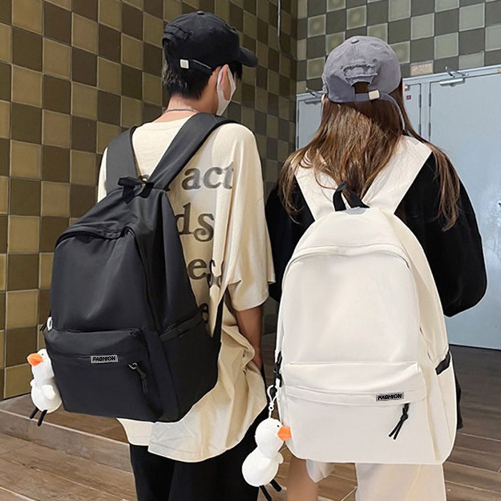 Creative กันน้ําวัยรุ่นไนลอนกระเป๋าหนังสือขนาดใหญ่ความจุกระเป๋าเป้สะพายหลังแฟชั่นนักเรียนโรงเรียนกระเป๋าเด็กชายหญิงกระเป๋าเป้สะพายหลัง