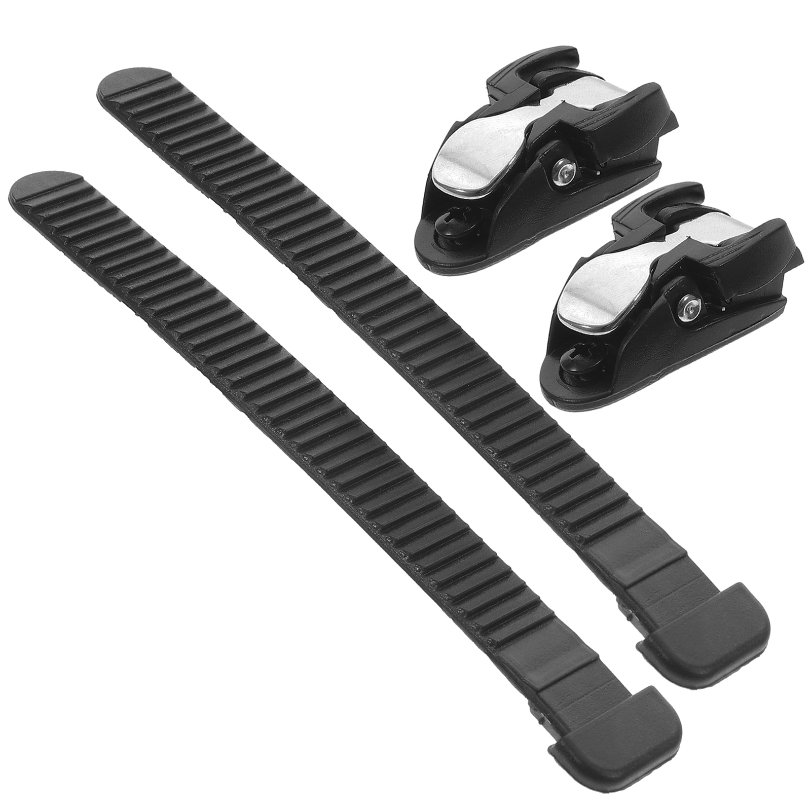 2 stücke Schwarz T Bar Straps Spinne Schnallen Rollschuhe Einstellbare PVC Ersatz Skate Straps Skating Schuhe Tragbare
