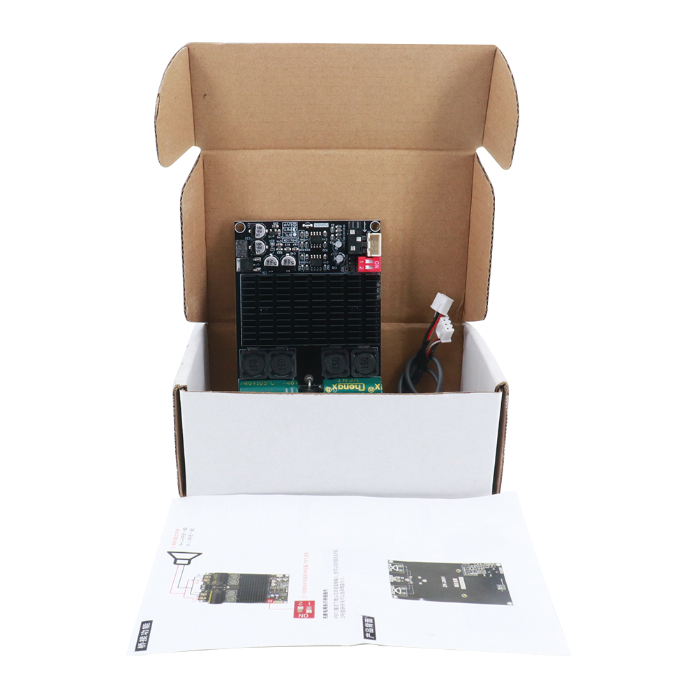 TPA3221 ZK-2001 200 W Mono/100 W + 100 W Zweikanal-Digital-Leistungsverstärkerplatine MCU Anti-Pop-einstellbare Verstärkung 10-30 V