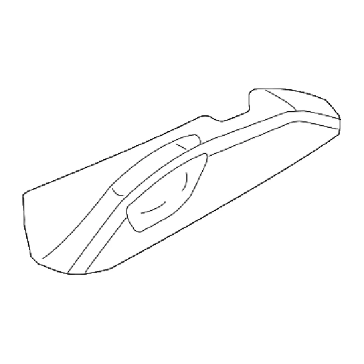 Zierabdeckung für den linken Fahrerseitensitzschutz 39984346   Für Volvo S40 MK2 V50 2004-2012 Autositz-Einstellverkleidung, äußere Abdeckung