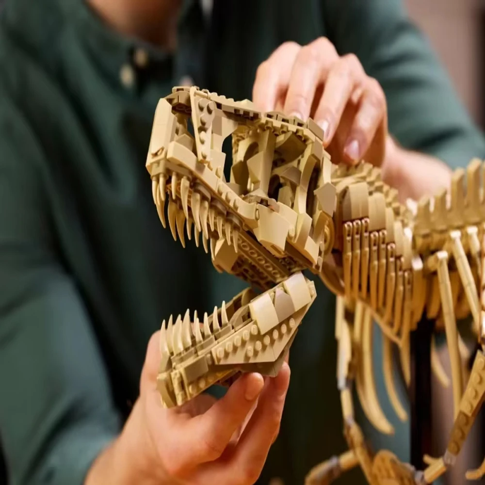 Creative series 3145pcs100cm dinosaur bone Tyrannosaurus fossil model building blocks home furnishings toys birthday gifts