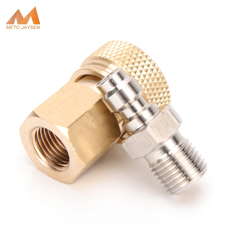 1/8BSPP Штекерный разъем 8 мм M10x1 1/8NPT гнездовой быстроразъемный заправочный соединитель для воздуха фитинги гнездо 2 шт./комплект