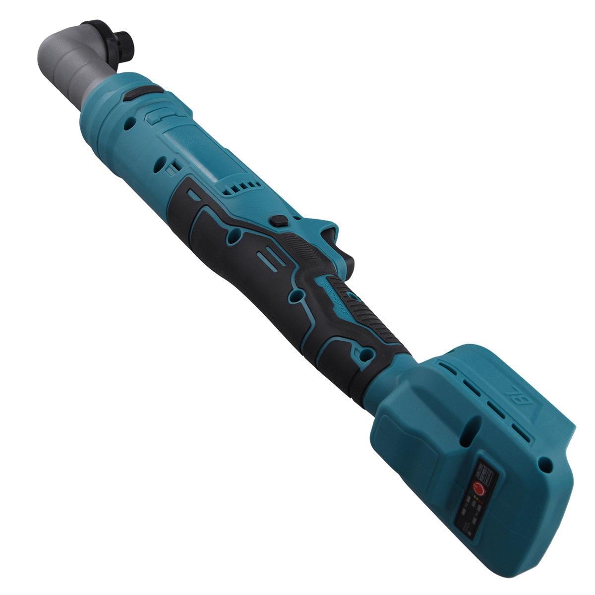 BABQ Draadloze Slagmoersleutel Borstelloze 90 Graden Haakse Kleine Elektrische Ratelsleutel 1/4 Spantang voor Makita 18 V Batterij
