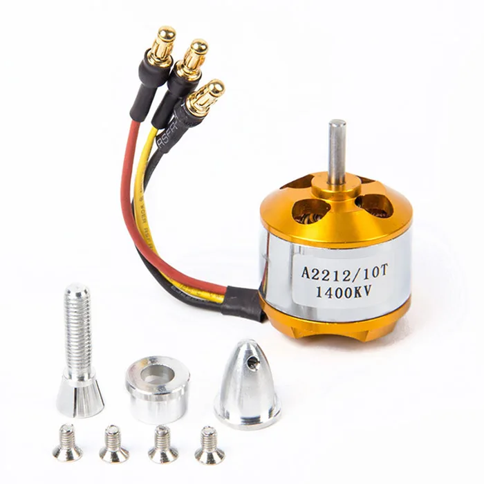 XXD A2212 2212 1400KV Motor sin escobillas 30A ESC Motor SG90 9G Micro Servo 8060 juego de hélice para avión de ala fija RC