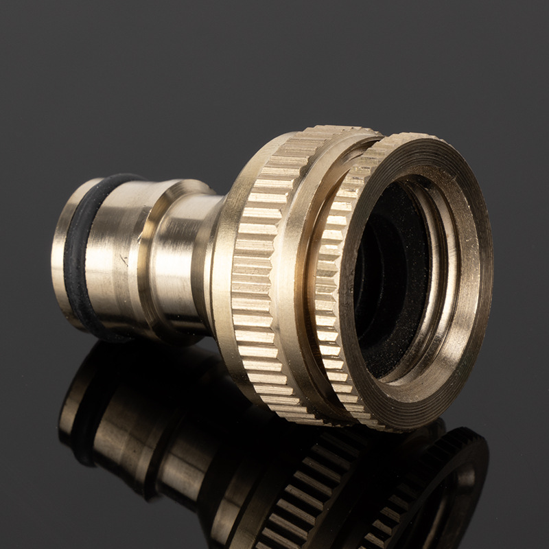 Pressure Washer Hose Adaptor Brass Hose Tap Connector 3/4'' 1/2'' THREADED GARDEN WATER PIPE ADAPTER FITTING Watering Equipment