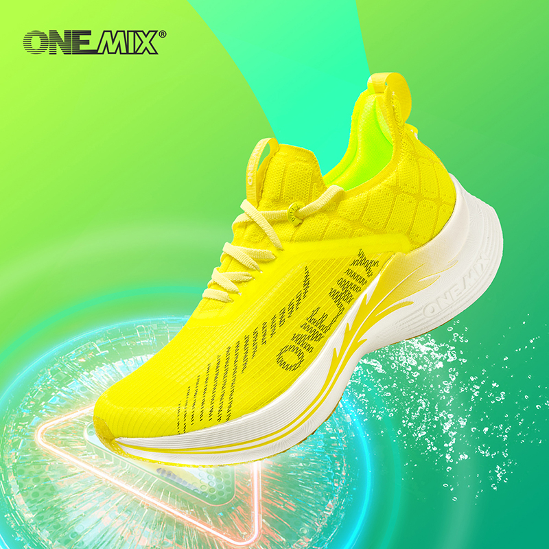 ONEMIX 2024 Carbon Plate Marathon Running Racing Schuhe Professionelle stabile Unterstützung Stoßdämpfung Ultraleichte Rebound-Turnschuhe