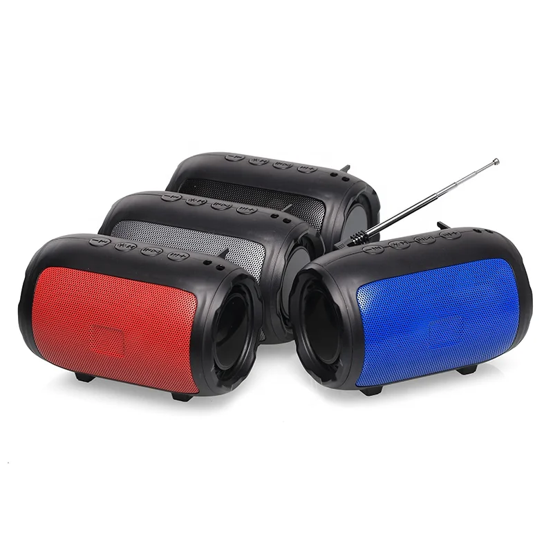 Speaker Nirkabel Bluetooth Mini Portabel dengan Radio FM