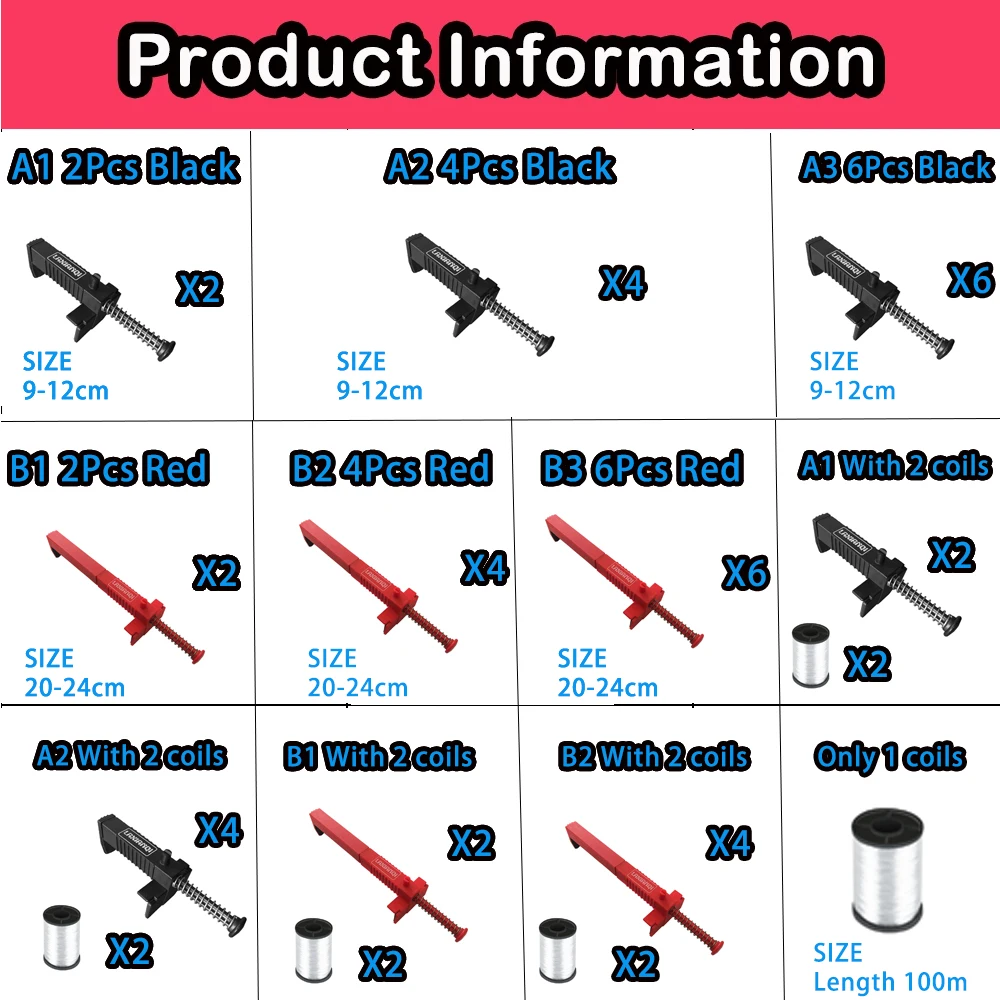 2-6 шт., кирпичная проволока для выдвижных ящиков