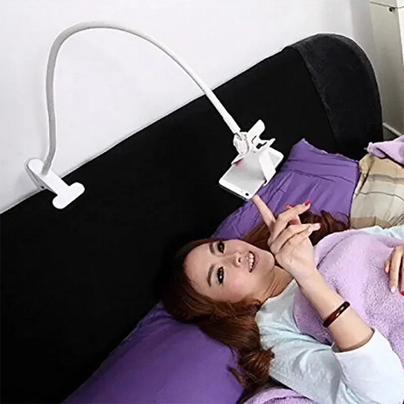 Universal Mobile Phone Holder Flexible Lazy Holder Adjustable Cell Phone Clip Home Bed Desktop Mount Bracket Smartphone Stand