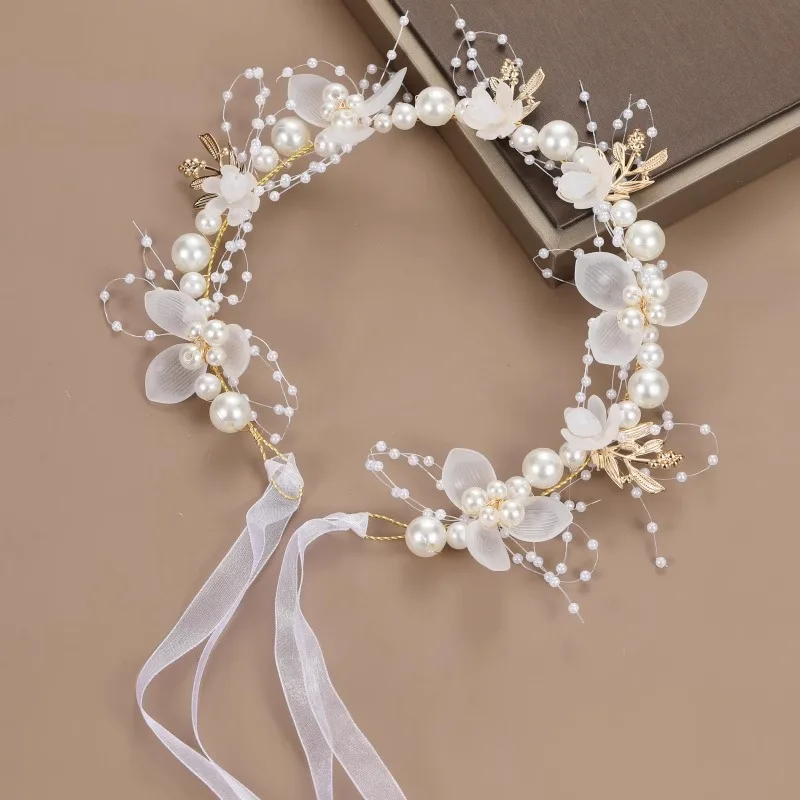 Kinderkrans Hoofddeksel Super Fairy Mori Kroon Hoofdband Prinses Bloemenmeisje Hoofd Bloemenmeisje Verjaardag Show Haaraccessoires