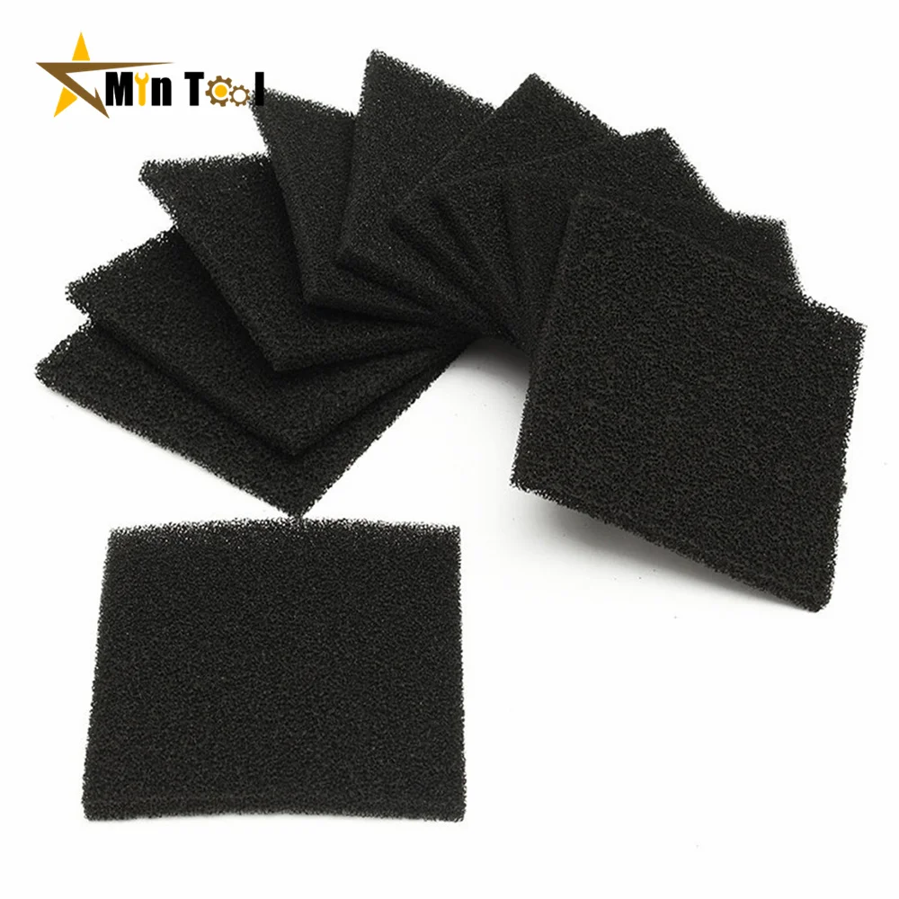Esponja de filtro de carbono para soldadura 493, absorbente de humo, Extractor de humos ESD, Kit de herramientas de soldadura de hierro, accesorio, 10 Uds.