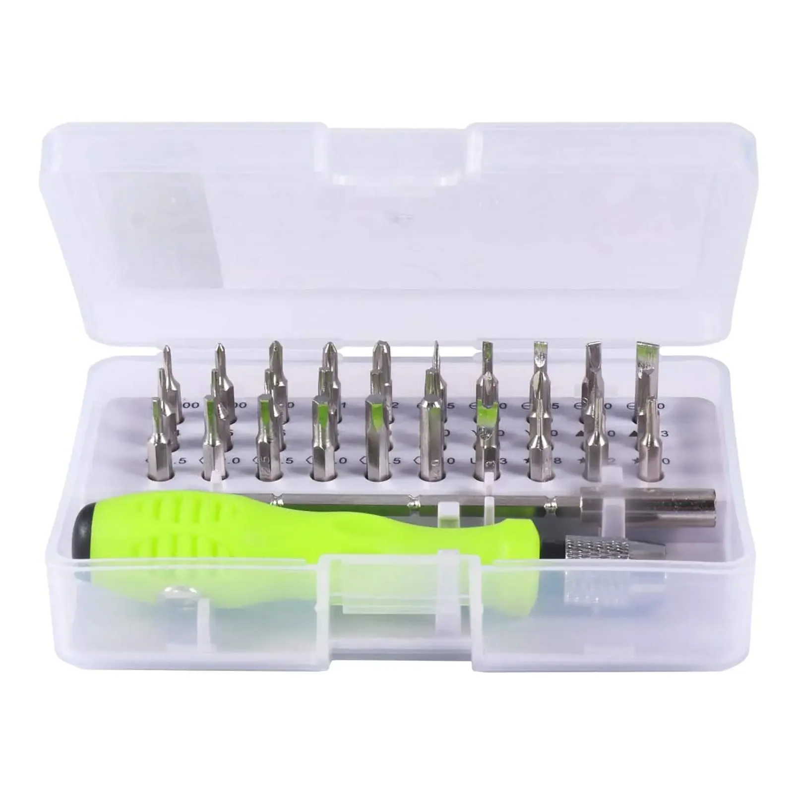 32-in-1 Mini-Präzisions-Schraubendreher-Set mit 30 magnetischen Schraubendreher-Bits, manuelle Reparaturwerkzeuge für iPhone, PC, Uhr, Computer, Reparatur