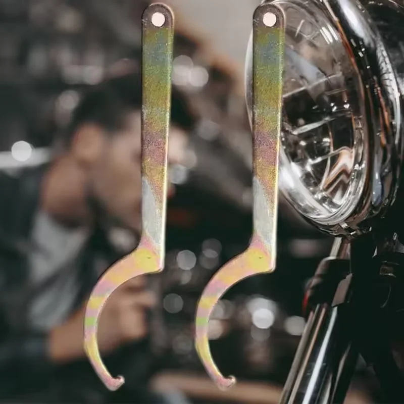 185mm ferramentas de reparo da motocicleta amortecedor moto chave inglesa ajustador mola ferramenta absorção modificação acessórios