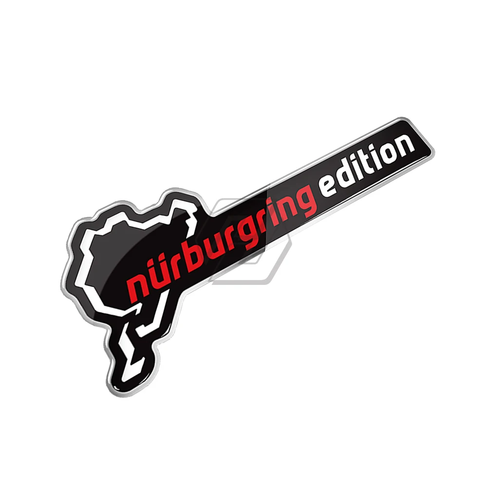 Pegatina de resina 3D de edición Nurburgring, calcomanía de tanque de motocicleta, pegatinas de carreras de Motocross, calcomanías de bicicleta AVT para coche