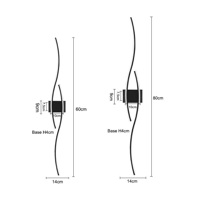 Luces de pared LED para interiores, lámparas de pared para dormitorio, apliques de pared para cabecera, iluminación interior negra, dorada y blanca para pasillo, balcón