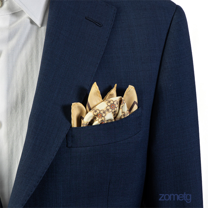 Großhandel Taschentücher Herren Einstecktuch Taschentücher Anzug Einstecktuch mit rosa Japanisch