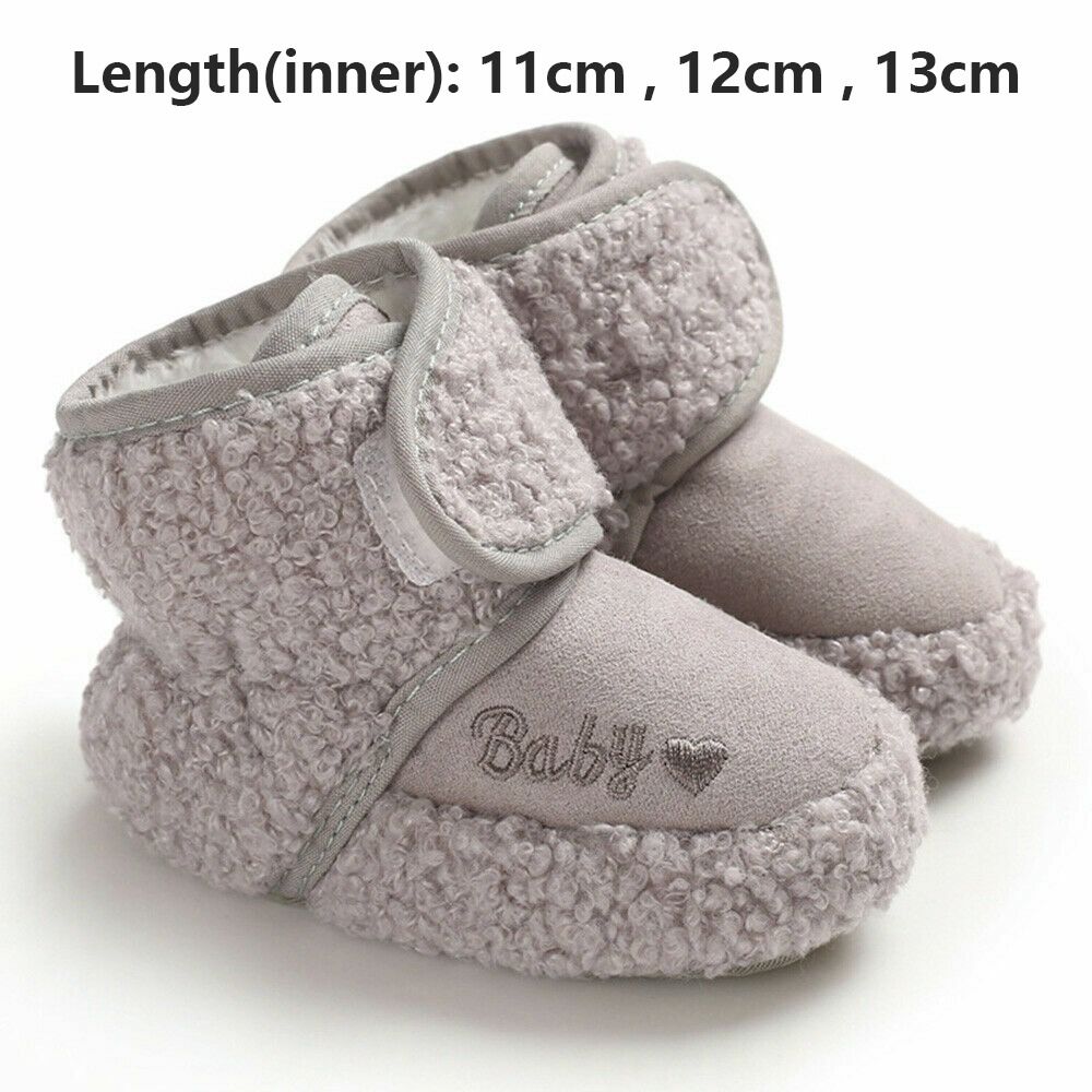Chaussons en peluche coordonnants pour bébés garçons et filles, chaussures douces et confortables pour nouveau-nés