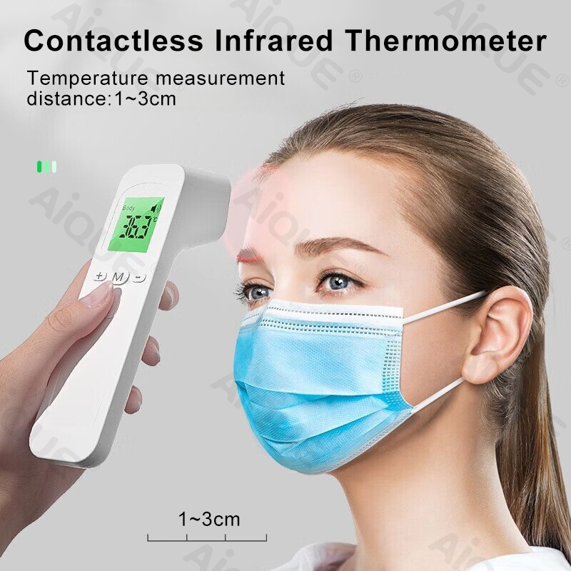 AiQUE Baby Fast Fever Termómetro Profesional Clínico Febril Frontal Digital Corporal Infrarrojo Grado Médico Monitor Corporal Corporal