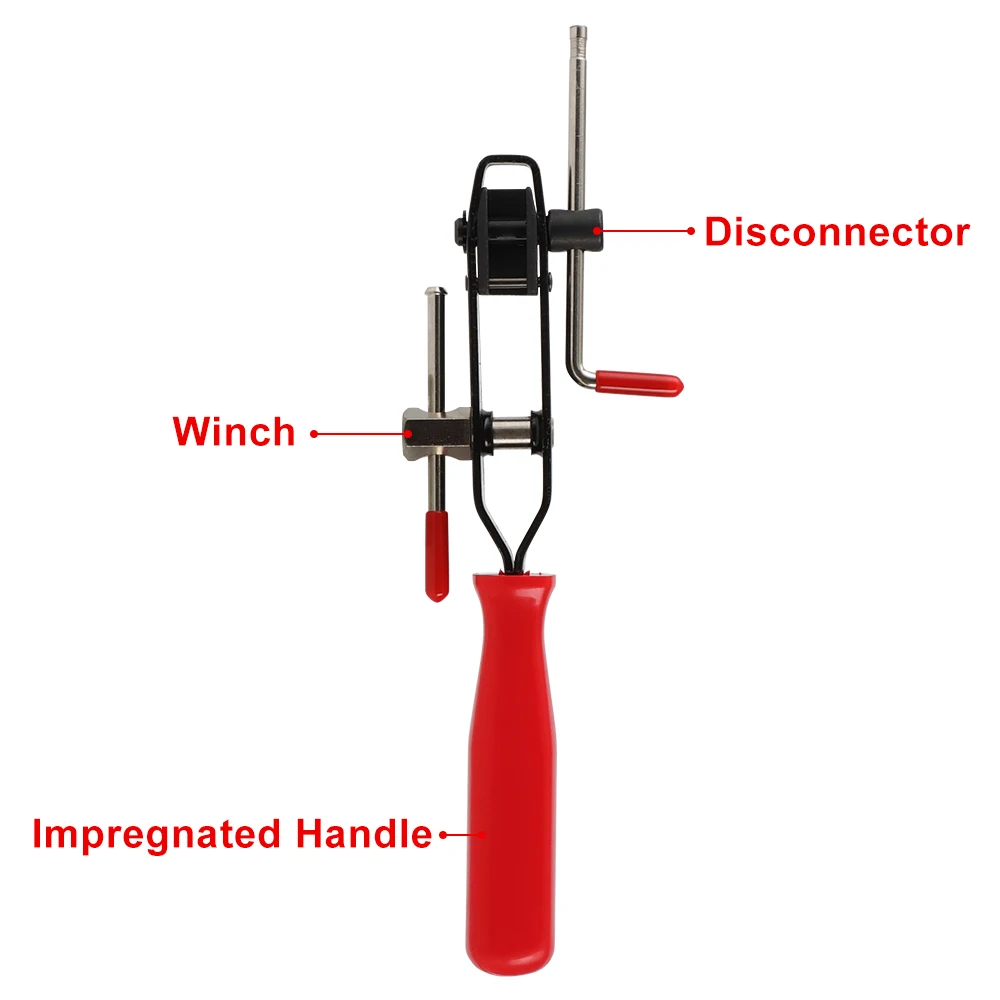 ATV Auto CV Joint Banding Boot Axle Clamp Tool With 20PCS CV Half Shaft Boot Band Buckle Clamps Repair Install Tools