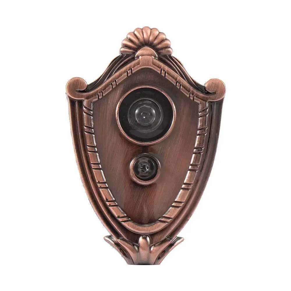 Adjustable Multi-function 180 Degree Hole Viewer Wide Angle Door Peep Doorbell Security Door Peep Sight Hole Cat's Eye