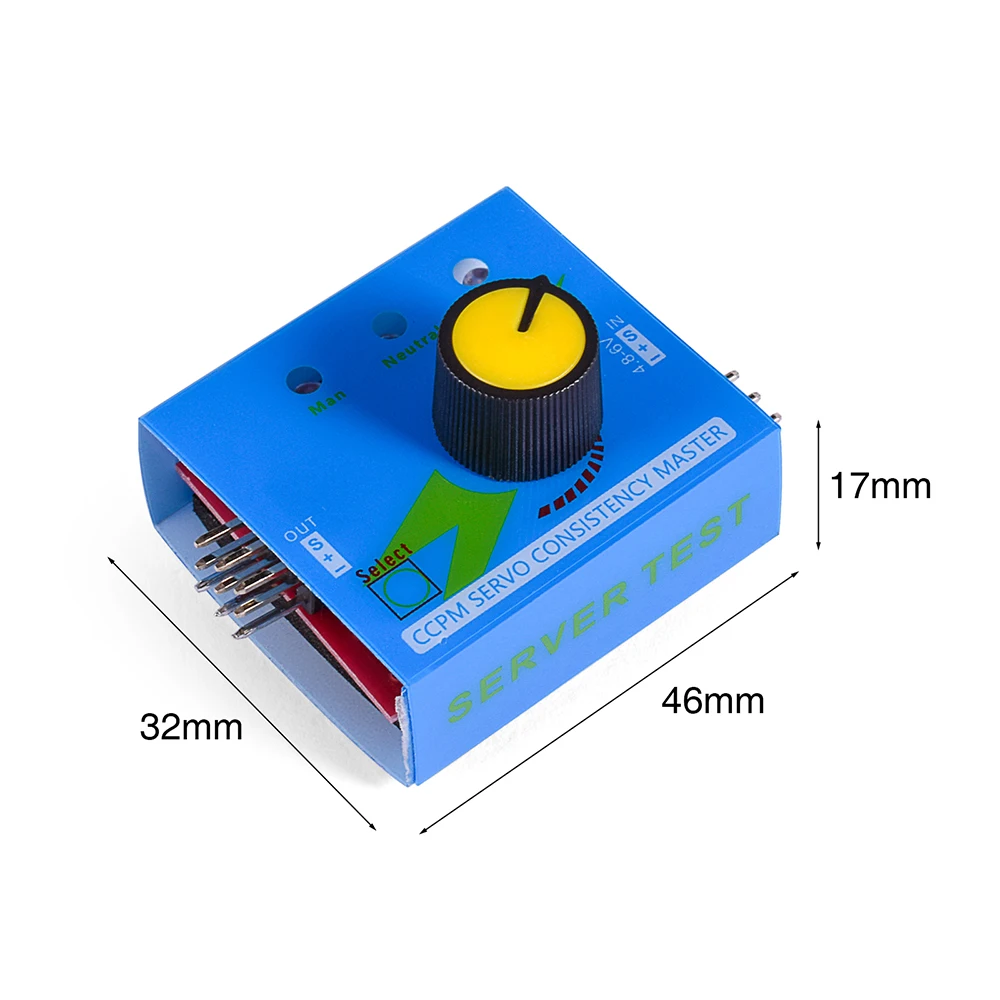 เครื่องทดสอบเซอร์โว RC 3CH ดิจิตอล Multi ESC ความสม่ําเสมอตัวควบคุมความเร็ว Checker ปรับพวงมาลัยเกียร์ CCPM สําหรับ RC เฮลิคอปเตอร์รถ